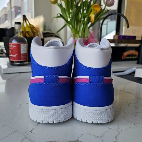 Nike Jordan 1 mid hyper royal hyper violet - Picture 4 of 9